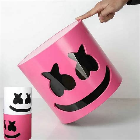 Pink Color Marshmello Helmet Dj Marshmello Mask Concert Props Future