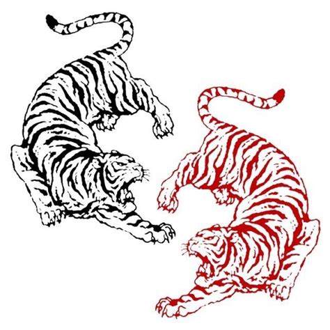 Pin De Irina Dupont Laubies En Art Diseño Del Tatuaje Del Tigre