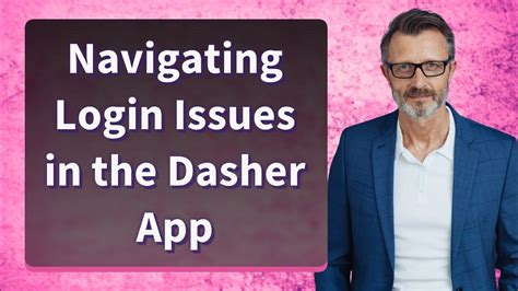 Navigating Login Issues In The Dasher App Youtube
