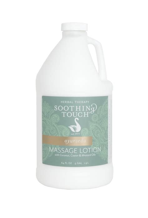 soothing touch ayurveda massage lotion unscented 64 ounce health and household