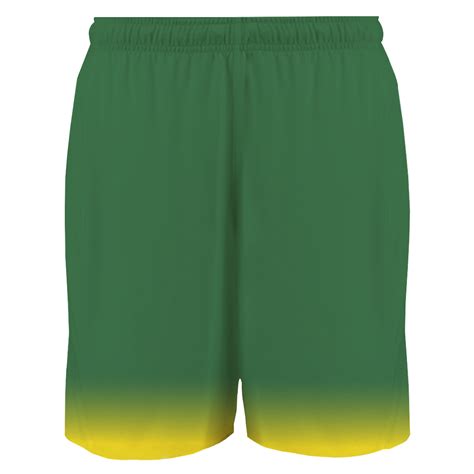 Team Custom Soccer Short Green Yellow Girox Sportswear
