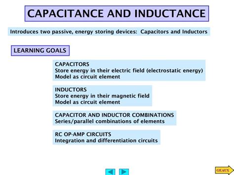 Ppt Capacitance And Inductance Powerpoint Presentation Free Download Id2182531