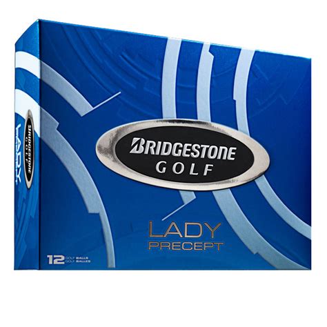 Bridgestone Lady Precept Golf Balls White 1 Dozen At