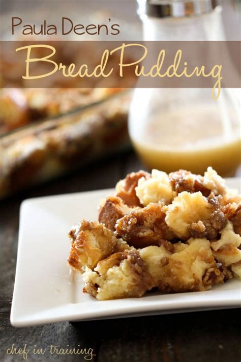 Chocolate—prepare pumpkin bread batter as directed, adding 8 ounces chopped bittersweet or semisweet chocolate to batter. Paula Deen's Bread Pudding | COOK