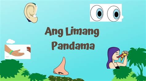 Ang Limang Pandama The Five Senses Song Youtube