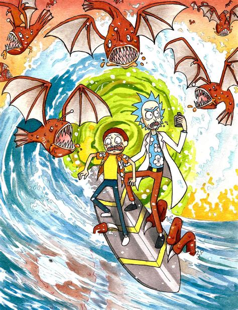 Rick And Morty By Fred Weasley On Deviantart