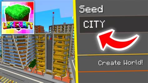 Newest City Seed In Lokicraft Lokicraft Seeds Youtube
