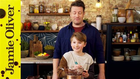 This pasta is served in a creamy avocado sauce, loaded with roasted cherry tomatoes and topped with tender strips of chicken! Chocolate Mousse Surprise! | Jamie Oliver - YouTube