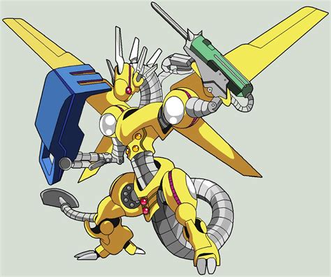 Power Tool Dragon Digimon Anime Yugioh