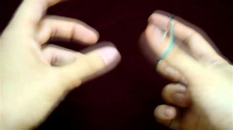 Free Magic Tricks Rubber Band Magic Finger Penetration Youtube