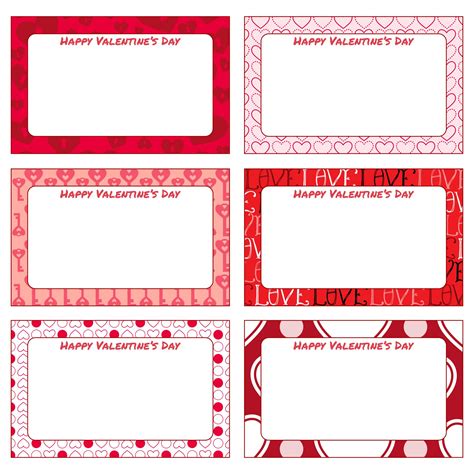 7 Best Valentines T Tags Printable Template