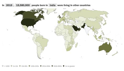 India Is A Top Source And Destination For Worlds Migrants Pew