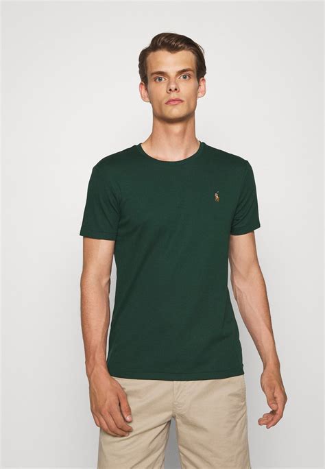 Polo Ralph Lauren Short Sleeve T Shirt Basique College Greenvert Zalandofr