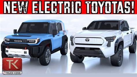 Electric Toyota Tacoma Fj Cruiser Previewed In Big Concept Reveal