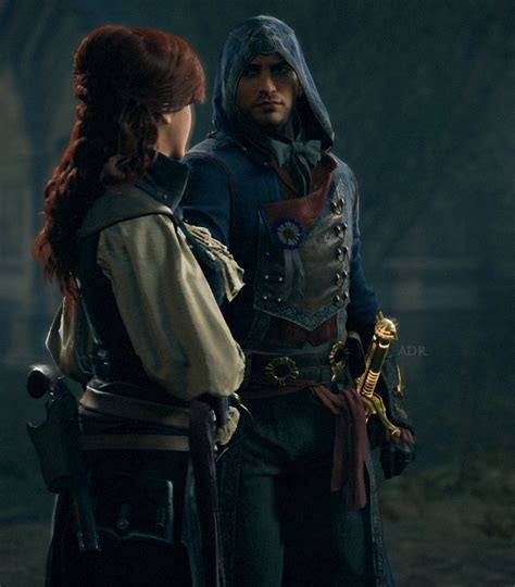 Arno Dorian Elise De La Serre Assassin S Creed Unity Assassins
