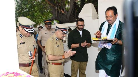Rohit Shetty Inaugurates New Police Station At Juhu Beach On Birthday