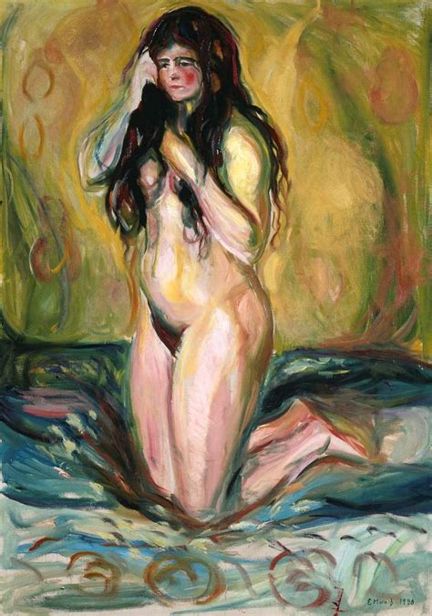 Edvard Munch Female Nude Anna BF 1974 4 Museum Of Fine Arts