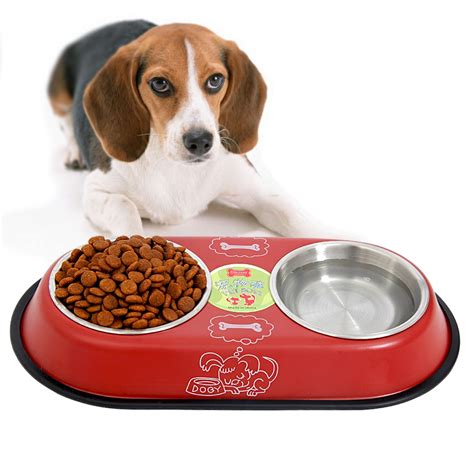 Check spelling or type a new query. Aliexpress.com : Buy Stainless Steel Dog Bowl Animal Food Bowls Puppy Dog Food Bowl Anti skid ...