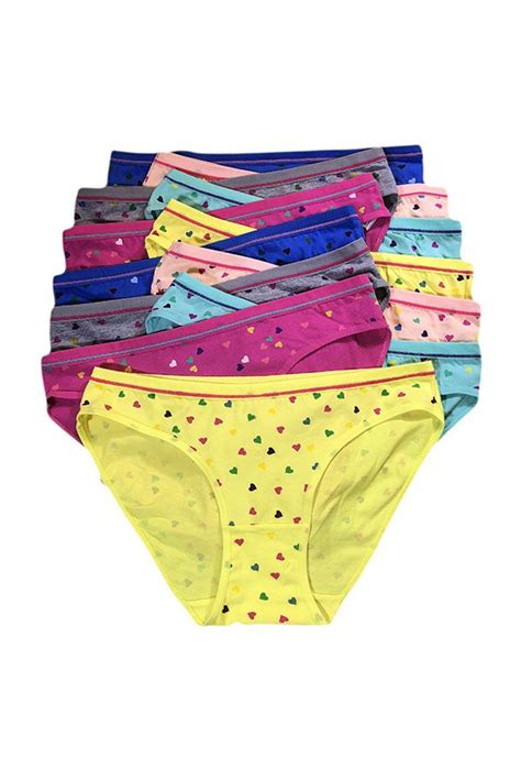 60 Units Of Sheila Lady S Cotton Bikini Womens Panties Underwear