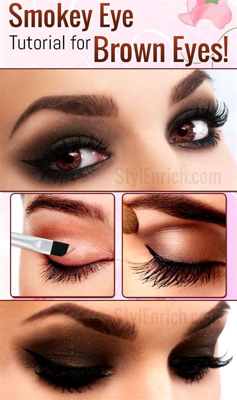 Smokey Eye Makeup How To Do Smokey Eye Makeup For Brown