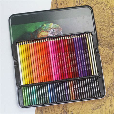 1224364872 Colors Oil Colored Pencils Set Artist Painting Sketching