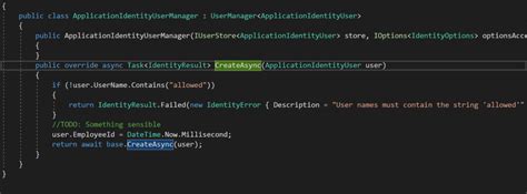 Robertwray Co Uk Extending The Asp Net Core Identity Usermanager To