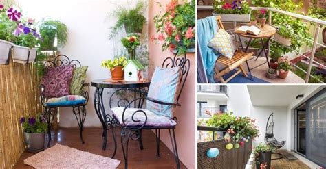 This will give your whole room a feel of outdoor space. 9 Genius Balcony Decorating Ideas For Indian Homes 30 Inspiring Small Balcony Garden Ideas 24 ...