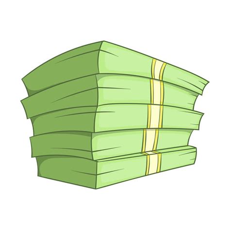 Money Stack Vector Design Images Stack Of Money Icon Cartoon Style