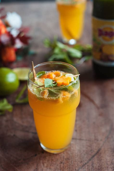 Cocktail Recette Du Virgin Mojito à La Mangue • Chas Hands
