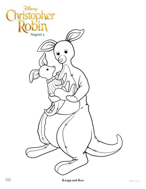 Christopher Robin Coloring Pages And Activity Sheets Crazy Adventures