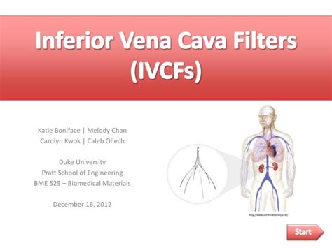 Ppt Inferior Vena Cava Filters Ivcfs Powerpoint Presentation Free