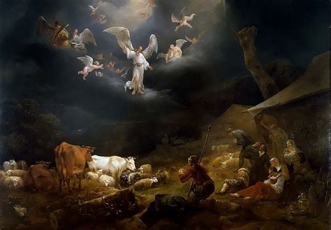 Благовестие пастухам картина — Николас Питерс Берхем