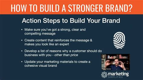 How To Build A Stronger Brand Youtube