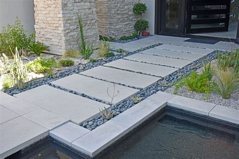 Stepstones Handmade Wetcast Precast Concrete Pavers Fine Homebuilding