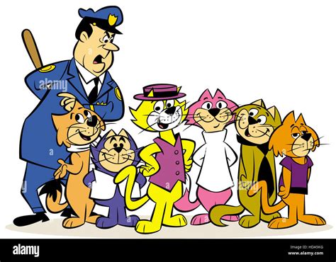 Top Cat Officer Dibble Fancy Fancy Benny The Ball Top Cat Choo