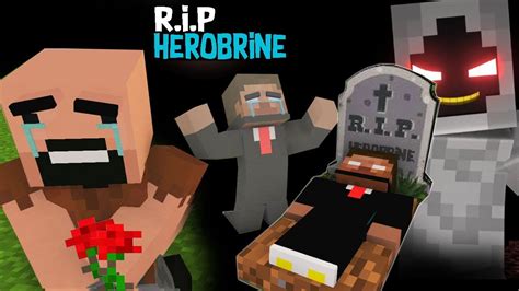 Monster School Rip All Monsters And Herobrine Sad Story With Notch