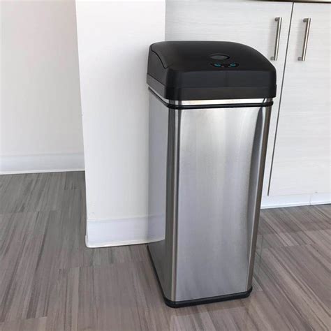 Itouchless Deodorizer Automatic Sensor Touchless Trash Can 49 Litre13