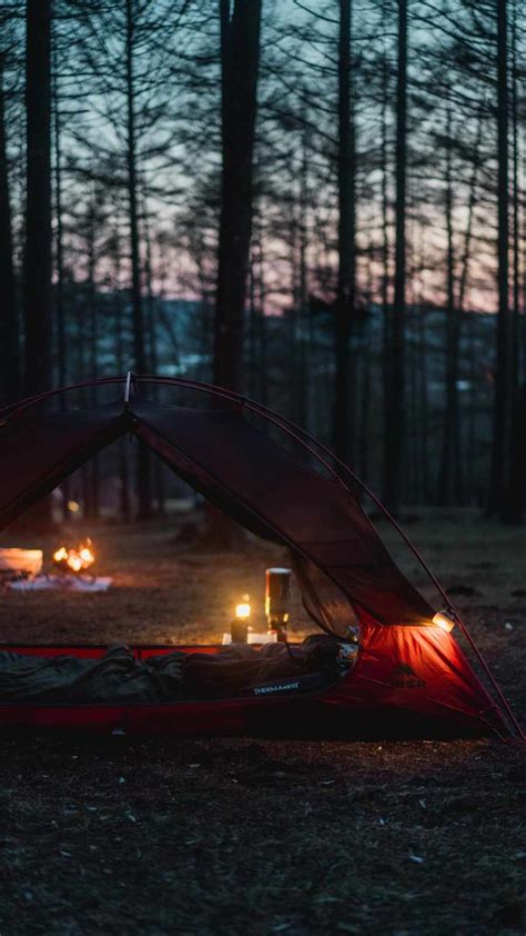Camping Tent Iphone Wallpaper Iphone Wallpapers