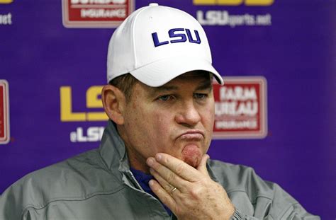 Lsu Football Les Miles Was Banned From Being With Co Eds After Probe Stdavidsdayrun Com