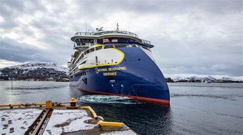 Sea Trials Success For Lindblad Expeditions First X Bow Ship