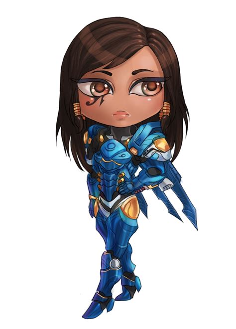 Pharah Chibi By Katzina Overwatch Know Your Meme
