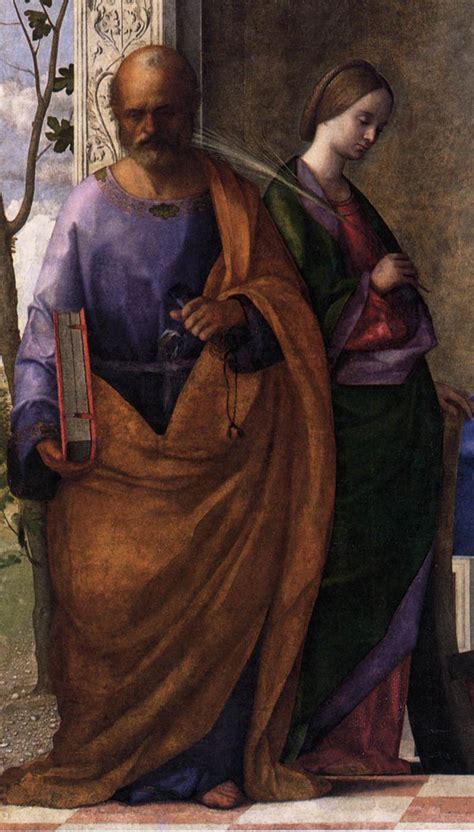 Pala Di San Zaccaria Particolare Di Giovanni Bellini Italy Riproduzioni