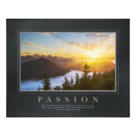 Passion Sunrise Motivational Poster 734972 Motivational Posters