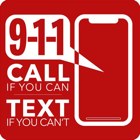 If You Cant Call You Can Text 911
