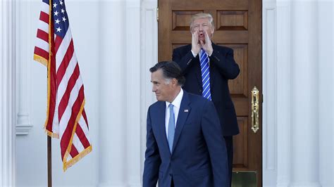 Is Trump Waging A Hidden Campaign Against Mitt Romney Npr