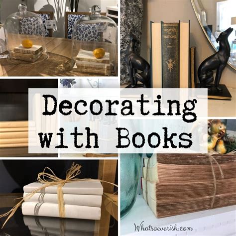 Decorating With Books Whatsoever Design