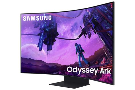 Buy Samsung Odyssey Ark 55 Inch Curved Gaming Screen 4k Uhd 165hz 1ms