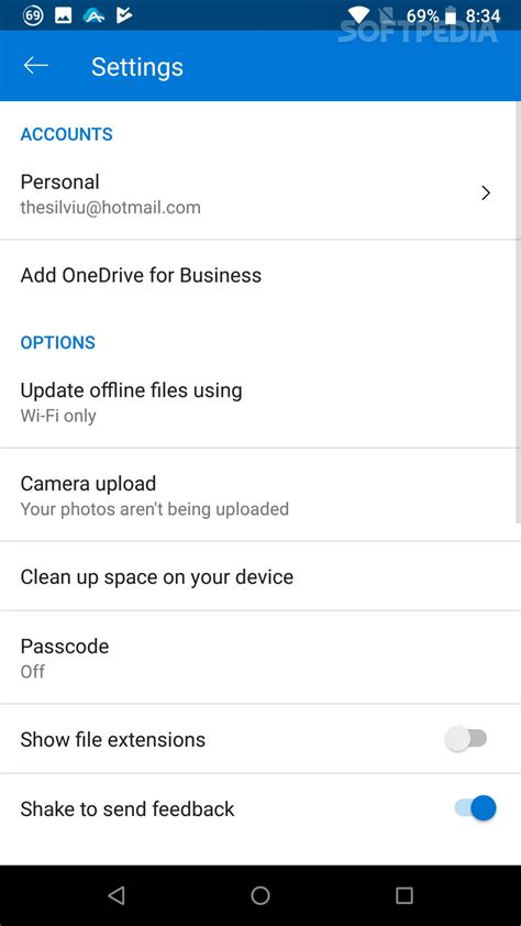 Microsoft Releases Onedrive For Android Version 52