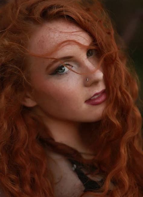 Pin By The Melancholy Tardigrade On My Ginger Obsession Redheads Freckles Red Hair Woman