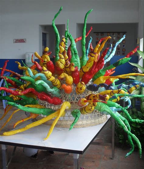 The Chihuly Is Up Easy Art Projects Kids Art Projects Chihuly